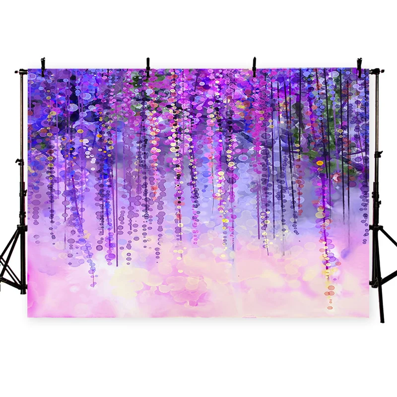 3D Backdrop Painting Animals Print Highend Thin Vinyl Children Girl Party Wall Decoration Wallpaper Photography Background