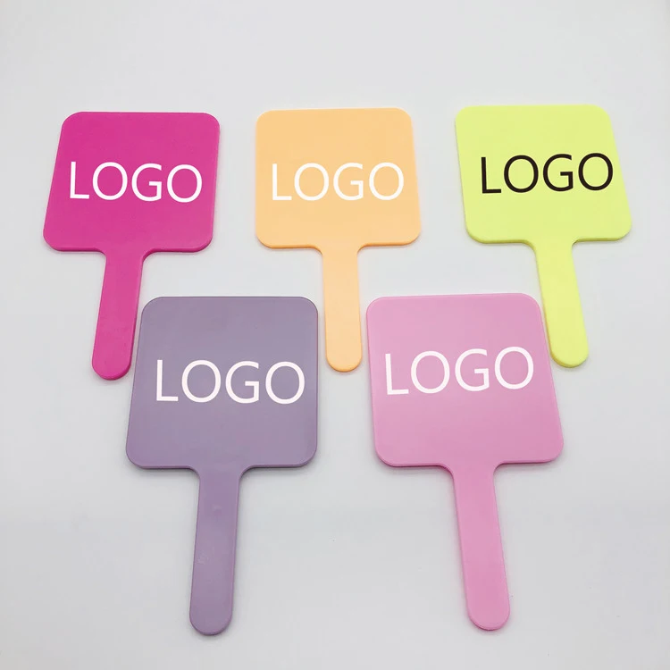 Wholesale cosmetic mirror square hand holding mini mirror cosmetics