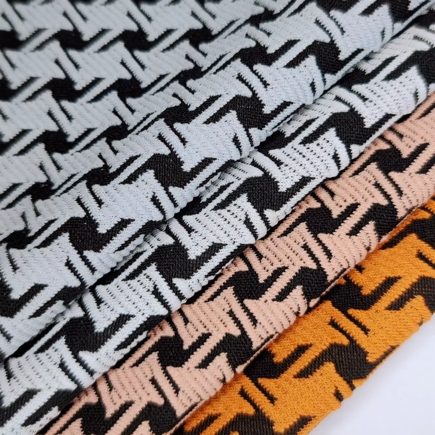 2024 new arrival High quality viscose jacquard print fabric viscose jacquard print fabric jacquard fabric for neckties