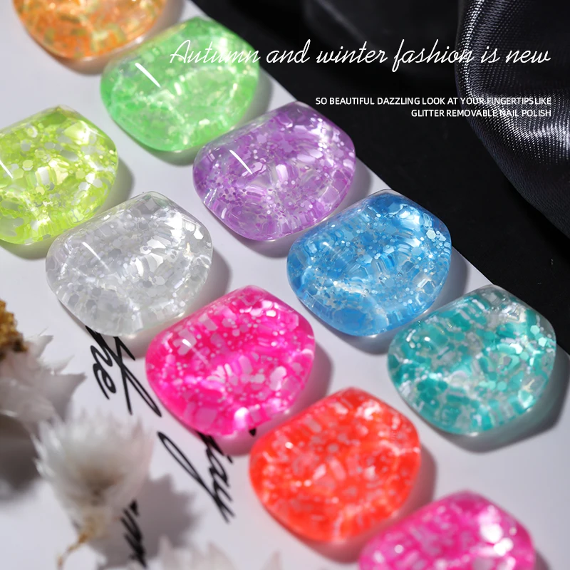 oxxi Newest Color Gel Private Label Salon Wholesale Factory OEM Sequins Shimmer Cat Eye UV Gel