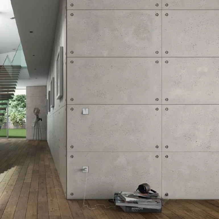 Примитивный промышленный стиль бетонная настенная панель внутренняя отделка стен Бетонная