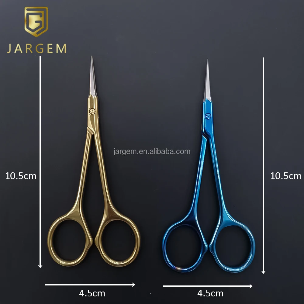 Professional Manufacturer Wholesale Curved Nail Cuticle Scissors Manicure Scissors