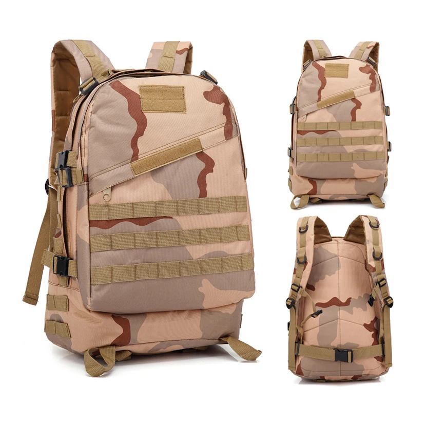 
High quality Attack large bag travel backpack Army camouflage bag Military Tactical backpack 