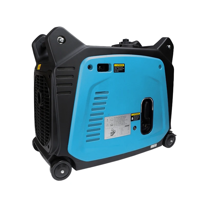 New Design Petrol 3000Watts Portable Silent Open Type Air Cooled Small 3kw Gasoline Inverter Generator