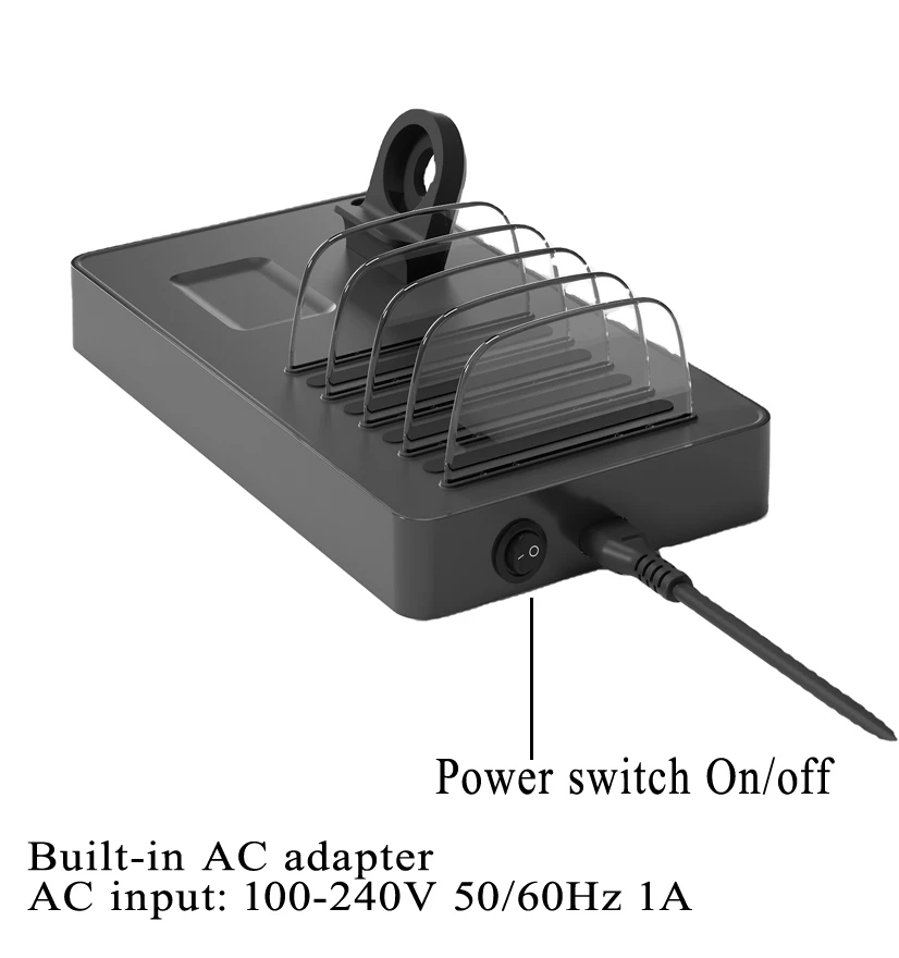 
New Arrival multiple charger station 4 USB Mobile Phone Charging Station 4 in 1 charging station 
