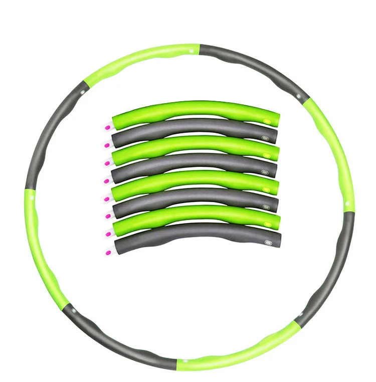 YIWU Smart Weighted LED Ring Hoops Custom Logo Fitness Hula Loops for Adults and Kids Weight Loss Hoola Exercise Equipment