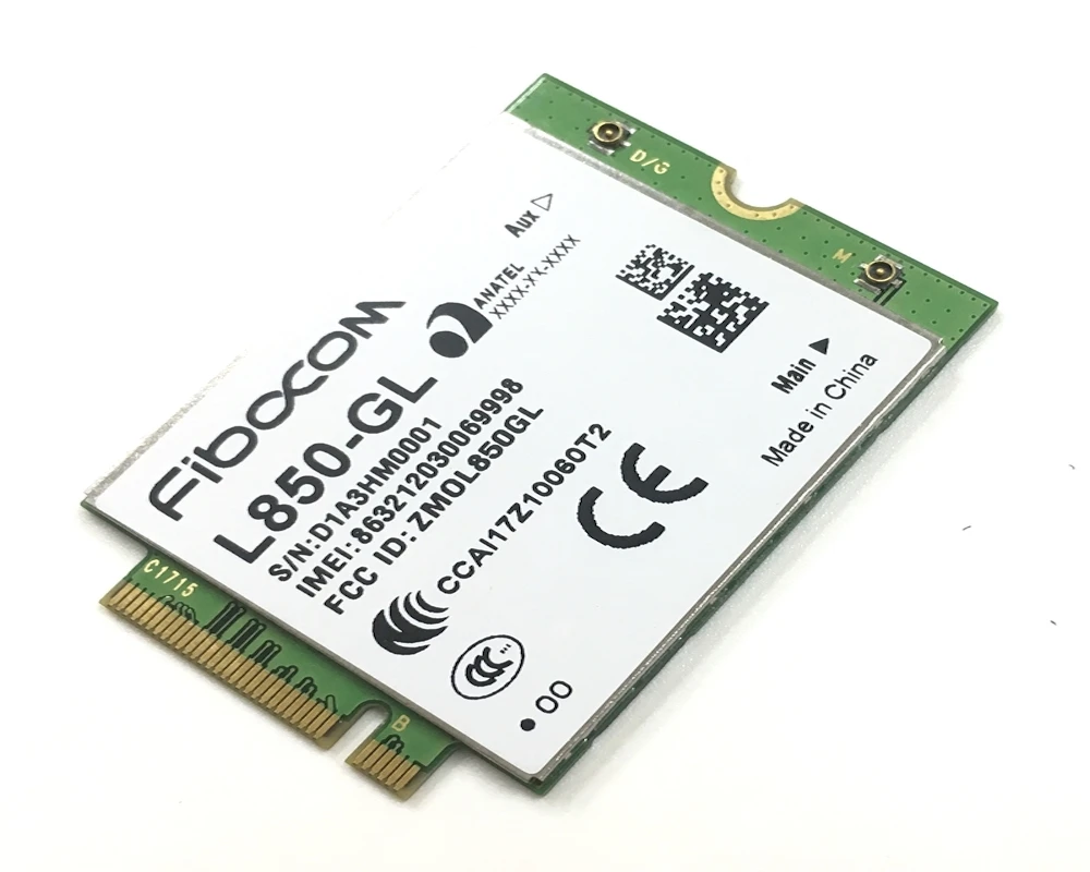 Fibocom L850-GL Full Netcom 4G Wireless Module Downstream 450Mbps Unicom 3g/4g Mobile 4g Telecom 4g