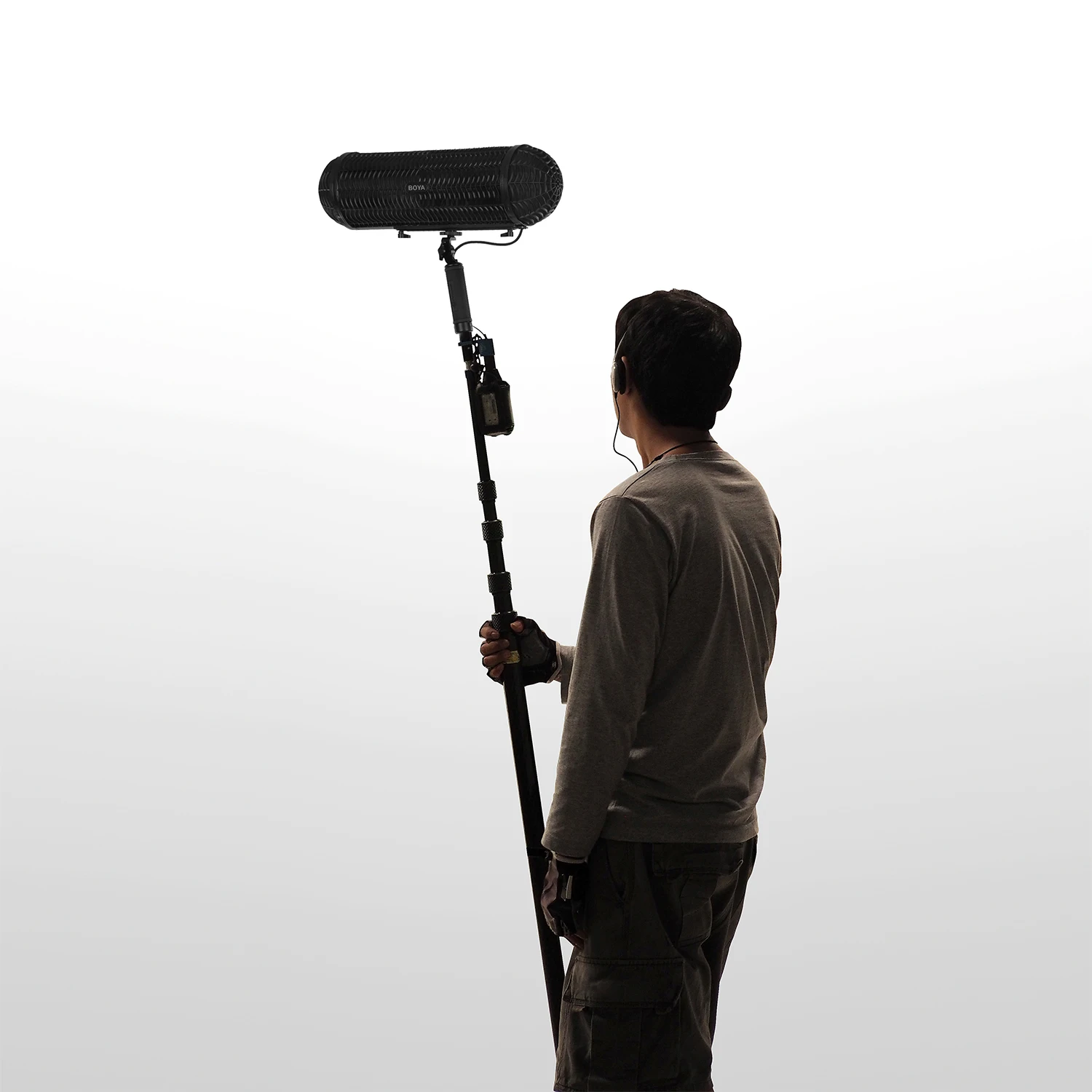 BOYA BY-WS1000 Professional Windshield Blimp Suspension System Kit for Shotgun Microphone Location Sound Recording with BY-PB25