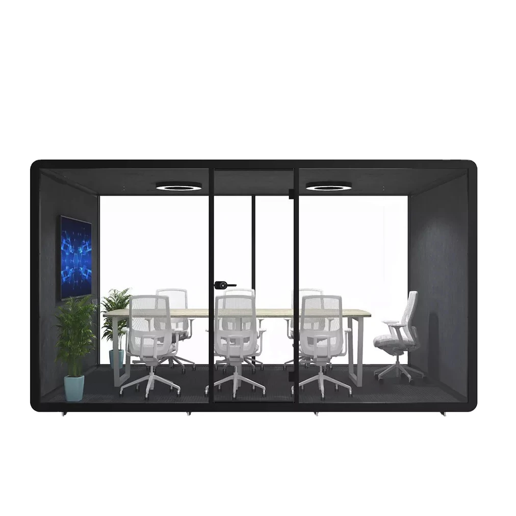Multifunction Soundproof Office Pod portable acoustic meeting pod call booth Silent Cabin home backyard office pod
