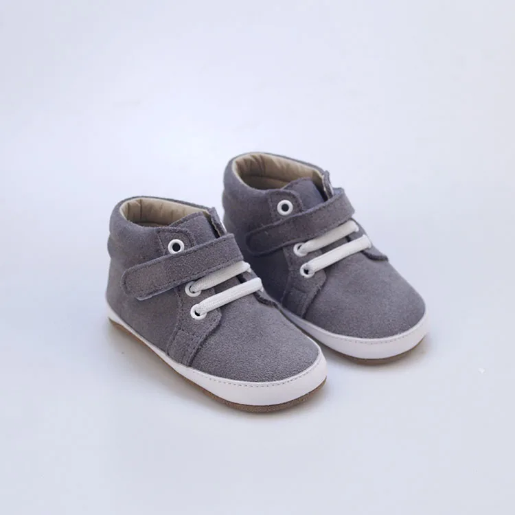 Factory Wholesale Infant Shoes Genuine Leather Toddler Soft Baby Booties