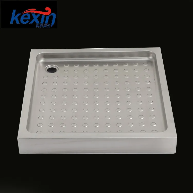 Hot Selling Durable Standing Using Deep Stainless Steel Shower Base