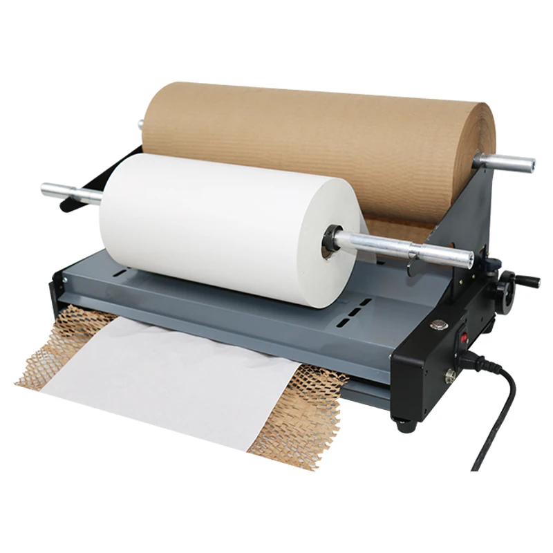 WiAIR HC20 Low MOQ Honeycomb Paper Dispenser Easy Operation Honeycomb Paper Making Machine