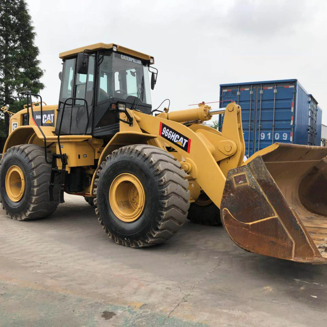 good price machine used Wheel front loader cat 966H Wheel loader heap price Caterpillar used cat 966H wheel loader