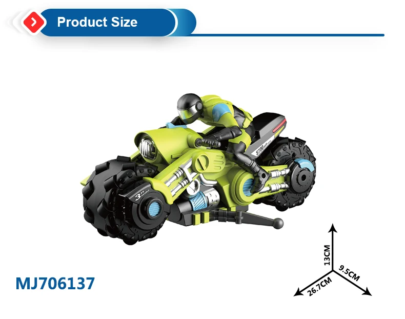 2.4G Mini Electric Climbing Racing Bike 1:10 Remote Control Stunt Drift Self-Balance Rc Motorcycle Toys