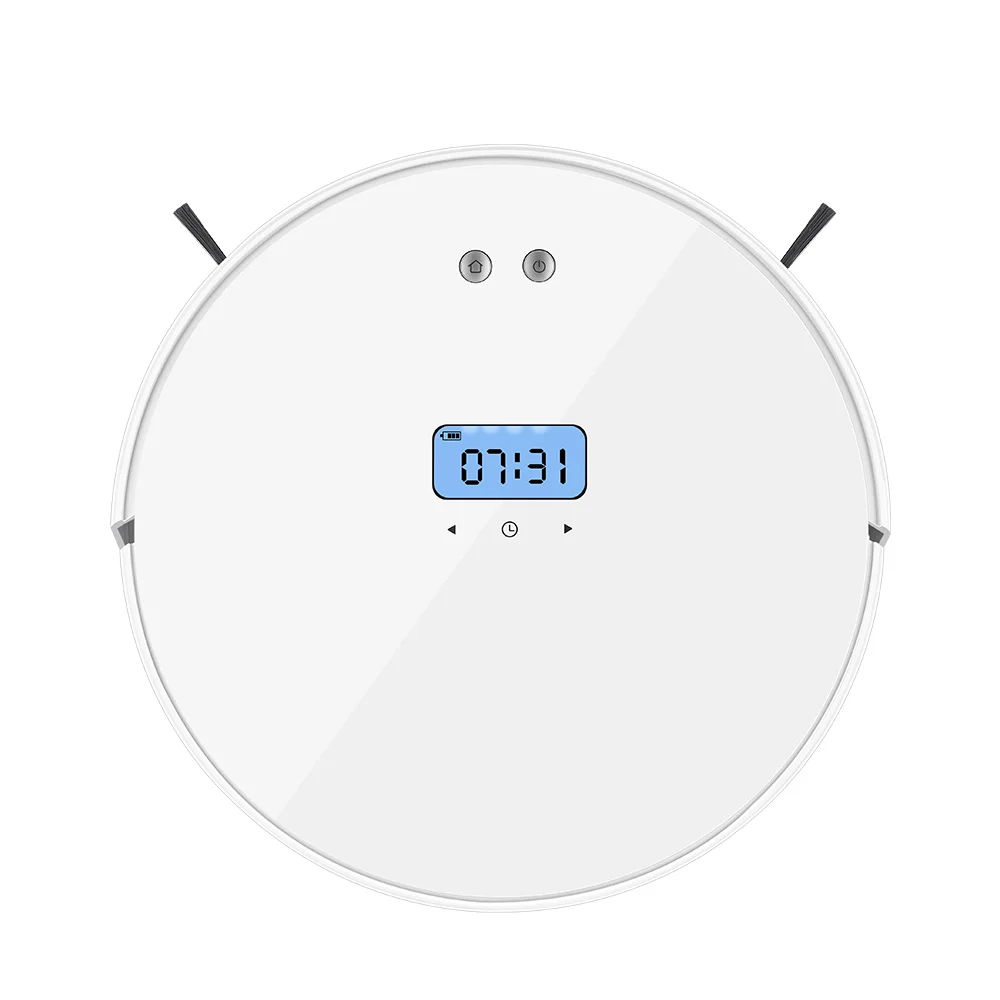 Dropshipped 2021 Smart Automatic Wet and Dry Mop Wifi Controled by Alexa Robotic Vaccum Cleaner for Floor Carpet