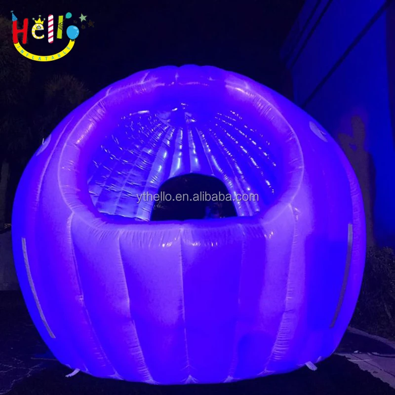 LED DJ inflatable balloon Circular Booth inflatable igloo Bar