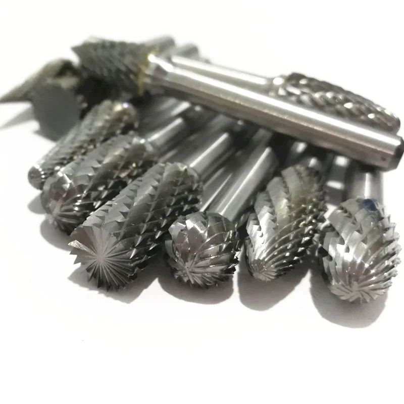 OEM High Quality Wood Cutter Power Tools Carbide Burr Wholesale Tungsten Carbide Rotary Burr
