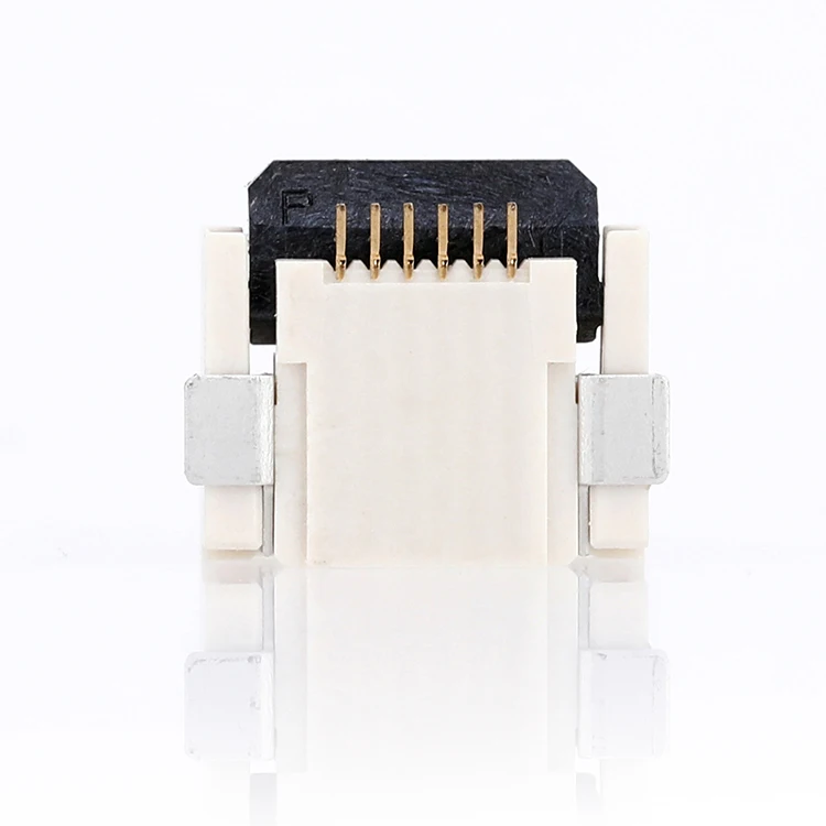 6 pin Gold-plated USB Connector for Charger FFC FPC Connector