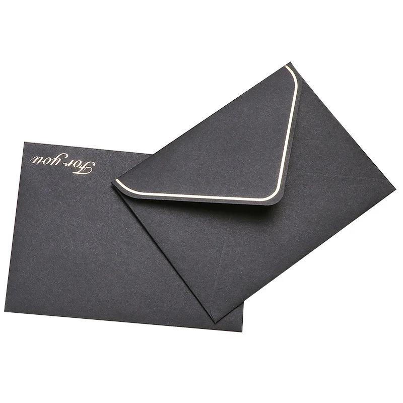 Custom Cardboard Mini Kraft Mailing Paper Envelopes Coloured Paper Gift  Business Envelope