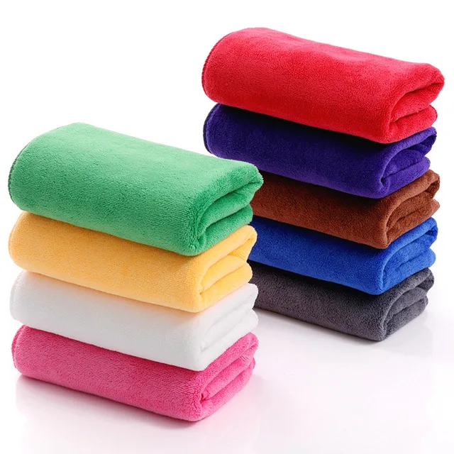 microfiber face towel cloth luxury embroidered towels