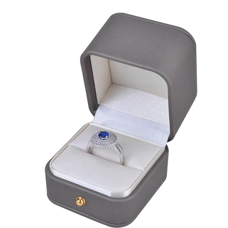 Wholesale Custom Logo Joyero Organizador Light Senior Ash Ring Bracelet Bangle Pendant in Enamel Material Jewelry Gift Boxes