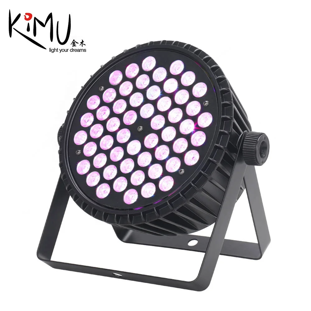 High Power Aluminum 54*3W RGB 3in1 Led  Par Can Light Dj Disco Party Stage Par Light