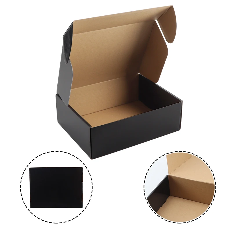 Custom Logo Cardboard Corrugated Best Welcome Fashion Gift Watch Luxury Black Packaging Paper Box