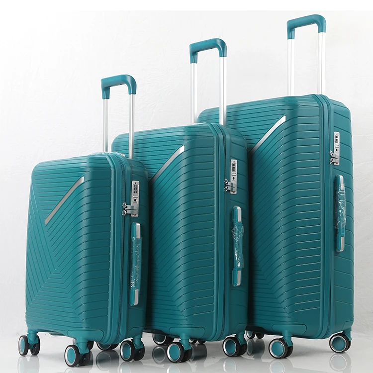2024 Wholesale New PP Business Luggage 3 pcs Sets Valise de voyage Suitcase bags Trolley Travel Suitcase Large for Travel