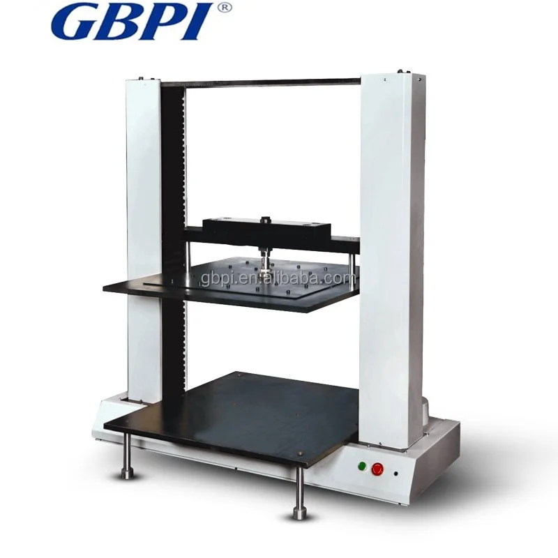 ISO12048 гофрированный компьютер тестер Коробки прочность измерительная коробка машина для испытания на сжатие
