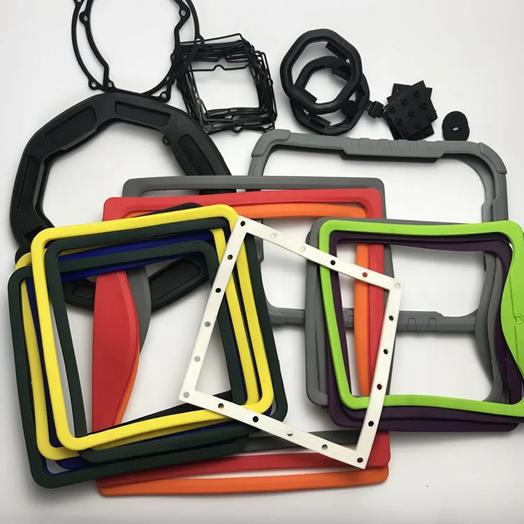 Wholesale Custom Moulding Flat Round Seal Parts Waterproof Silicone Rubber Gasket