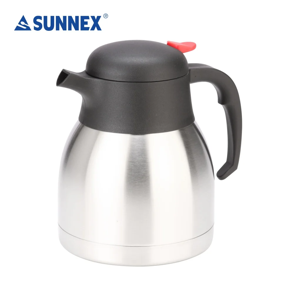 Высококачественный вакуумный кувшин SUNNEX с двойными стенками из нержавеющей стали профессиональный 1 л 2 портативная большая емкость нагревательная чашка