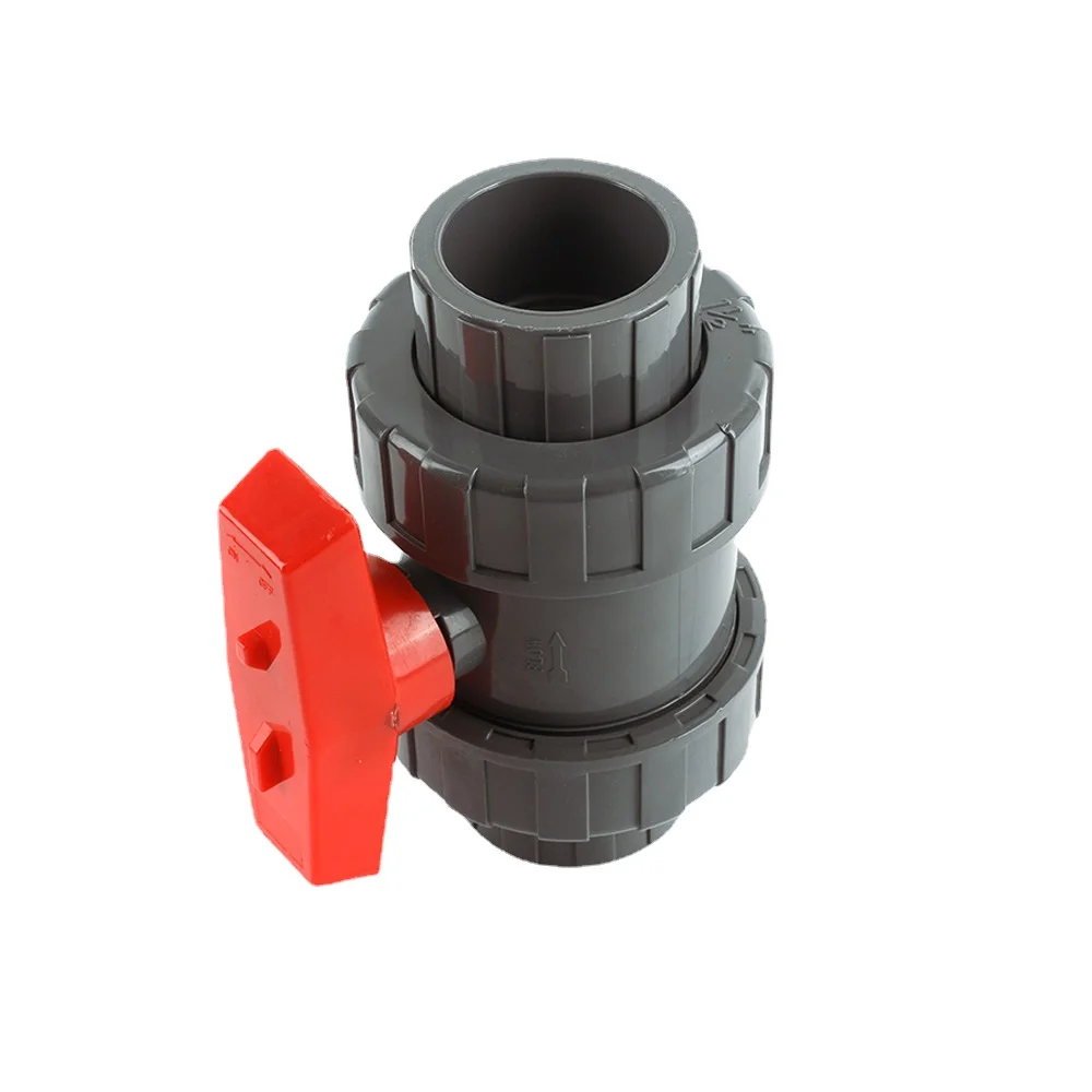 1/2-2 inch pvc plastic true union ball valve for irrigation China supplier