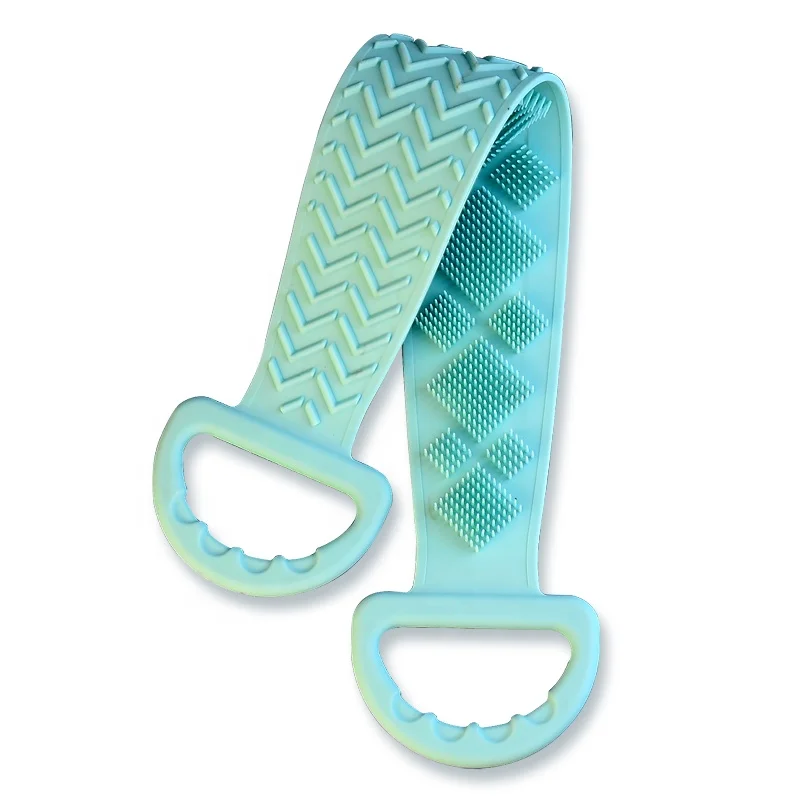 
Long Handle Soft Silicone Body Back Scrubber for Shower 