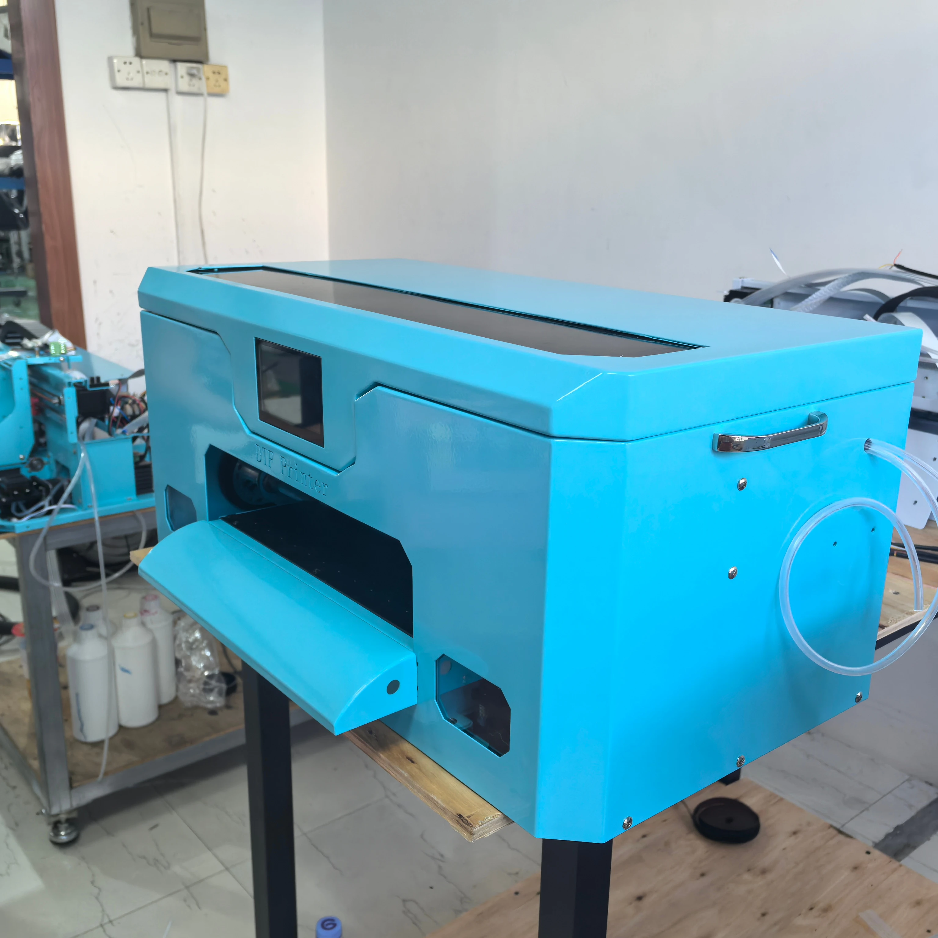 New Arrivals Customize Pink a3 1390 XP600 Dtf Printer Automatic DTF Pink Printing Machine T Shirt DTF Printer For Clothes