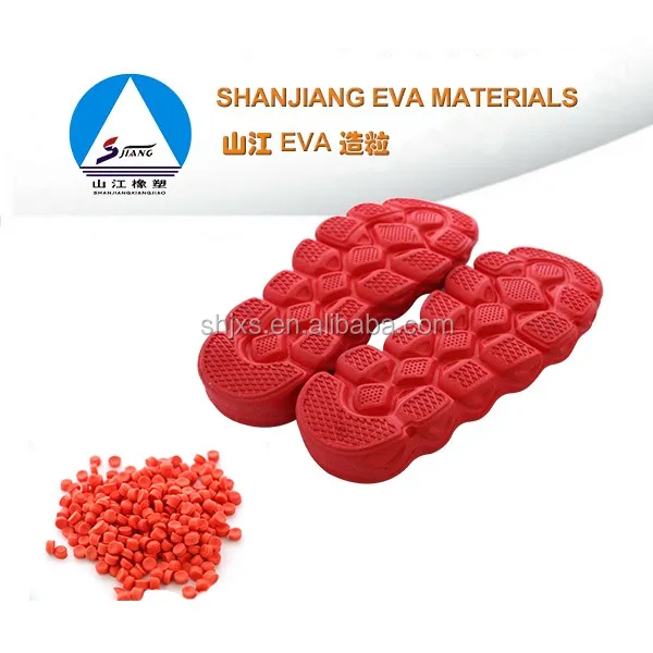EVA materials(eva pellet/eva compound) for slippers,sandals,midsoles,toys,soles,juvenile tires etc.