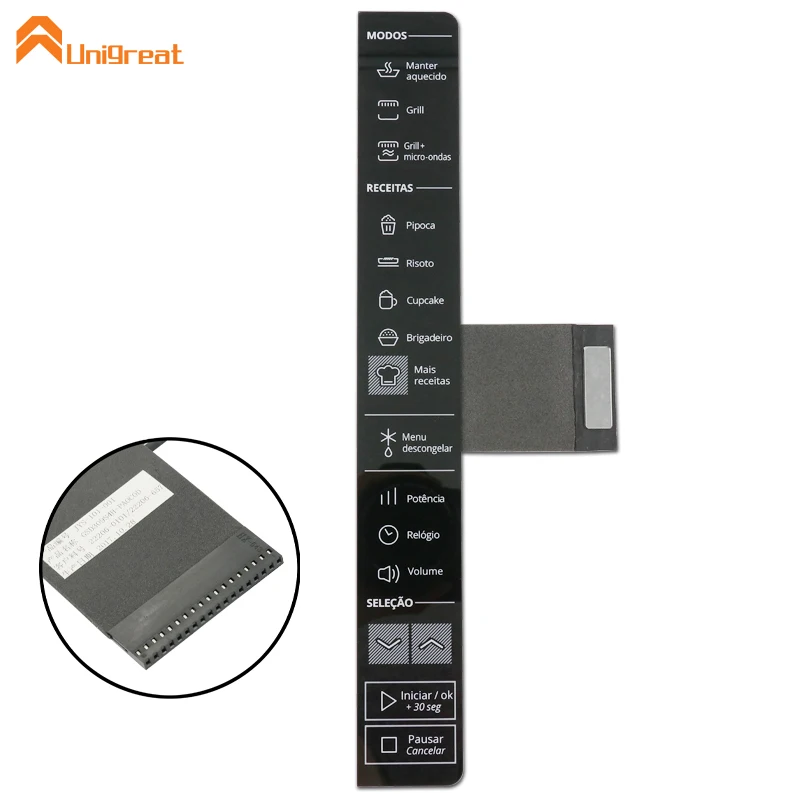 
Custom Touch Switch PMMA Acrylic Capacitive Switch Control Panel For Baking Oven 