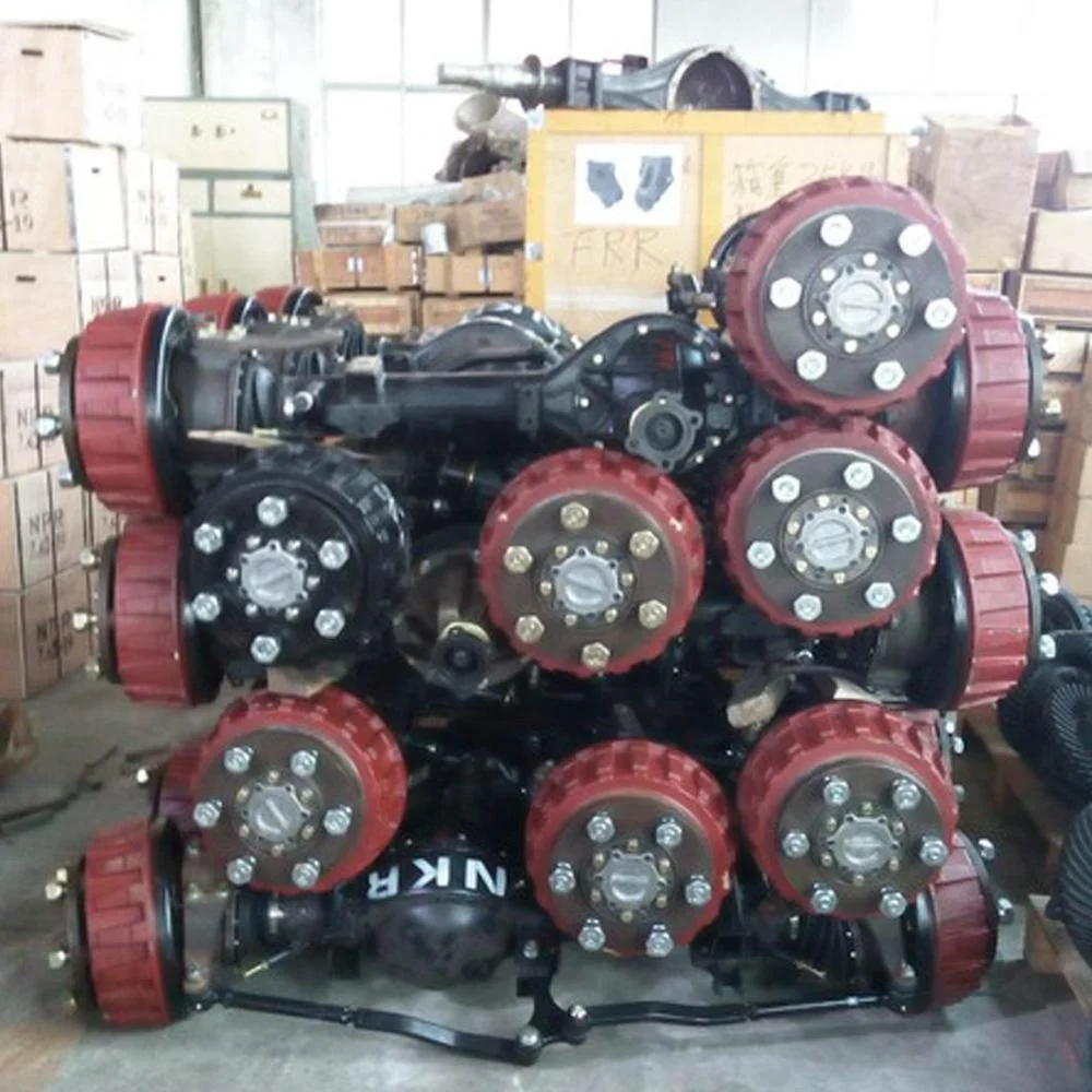 Genuine OEM NKR/NPR/600P Rear Wheel Hydraulic Drum Brakes Differential Drive Axles for Isuzu ELF Truck