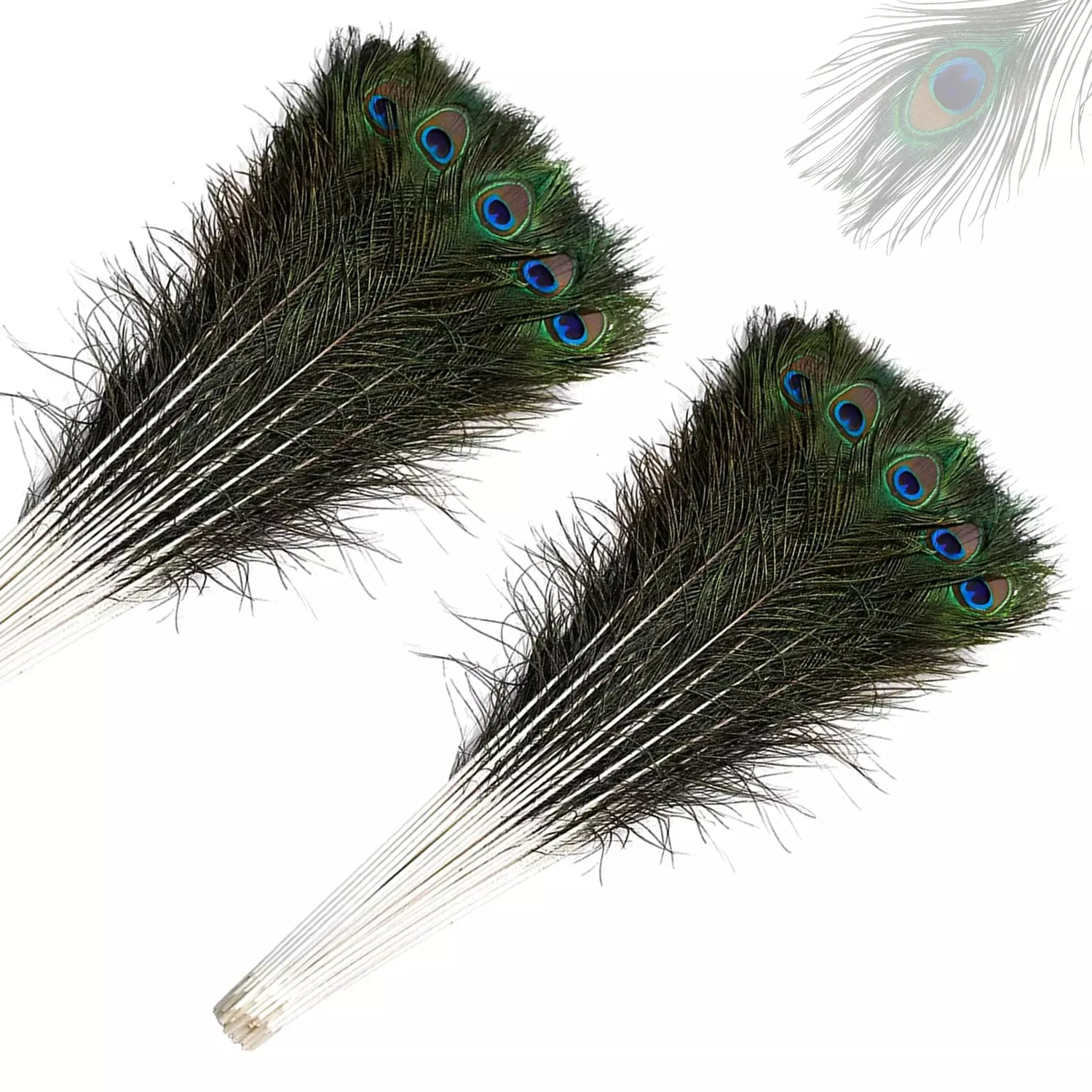 Cheap Sale Big Stock All Long Natural Artificial Indian Peacock Tail Feathers For Festival Costumes Diy Decoration
