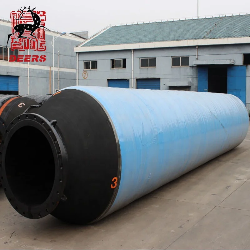 OEM permitted armored self floating dredging hose for sharp materials
