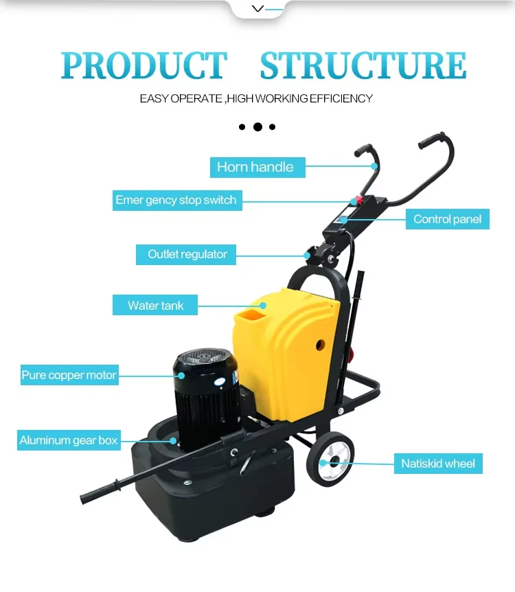 Floor Grinding Machine Floor Grinding Machine Frequency Control Concrete Floor Grinding Machine