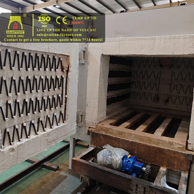 Wholesale OEM ODM Customized Multipurpose Industrial One Body Double Material Plate Car Type Trolley Furnace