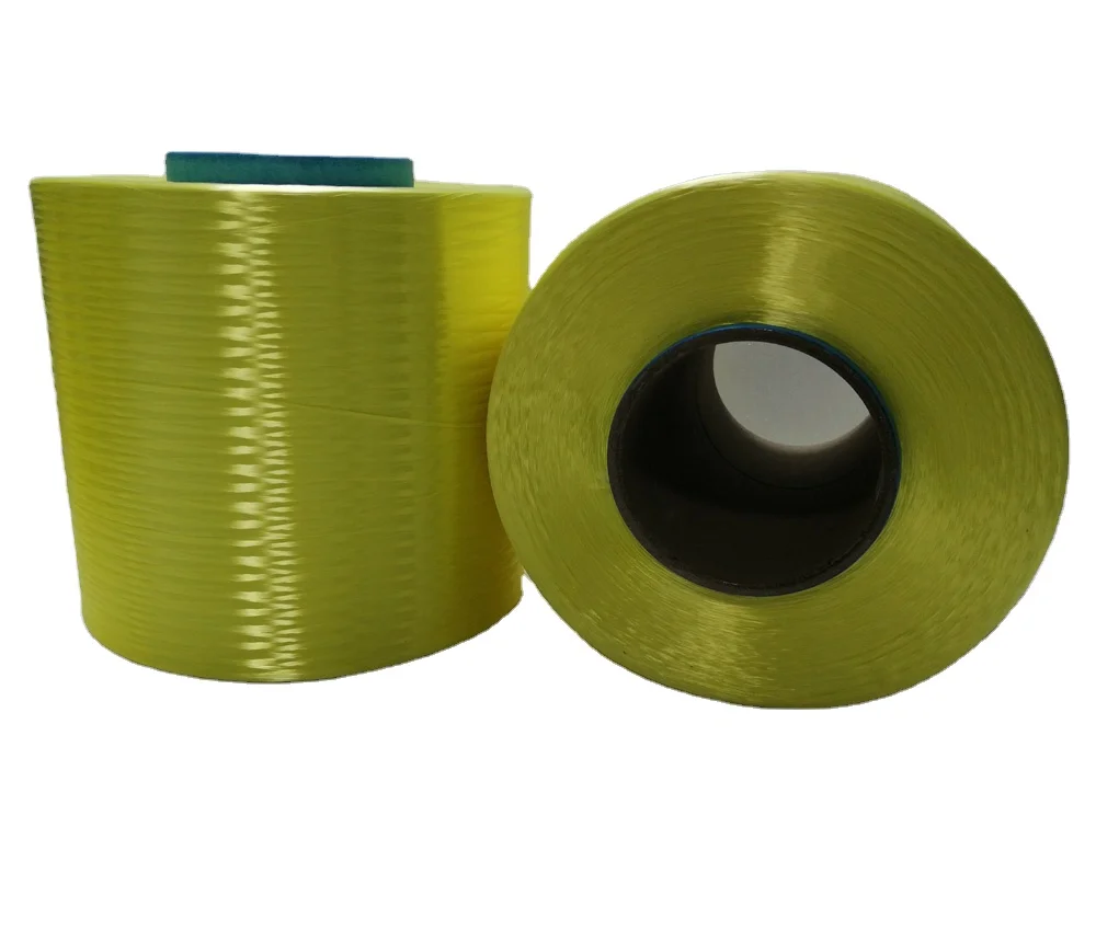 Para Aramid Fiber Yarn  400D-1500D For Cut Resistance Ropes And Ballistic Fabric