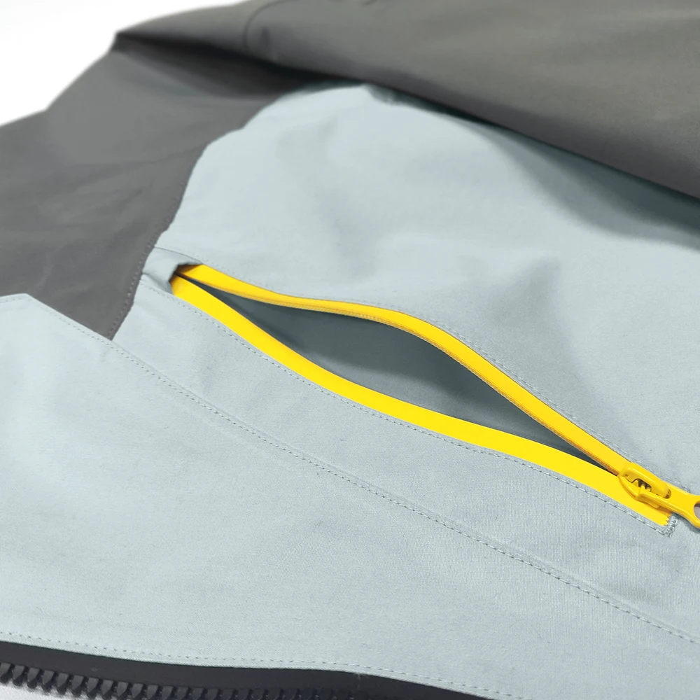 Custom Polyester Waterproof Color Block Zipper Windbreaker Outdoor Fishing Hiking Camping Hoodie Jacket Coat