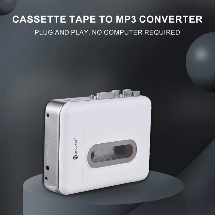 TONIVENT Кассета для MP3 конвертер кассеты mp3-проигрывателя