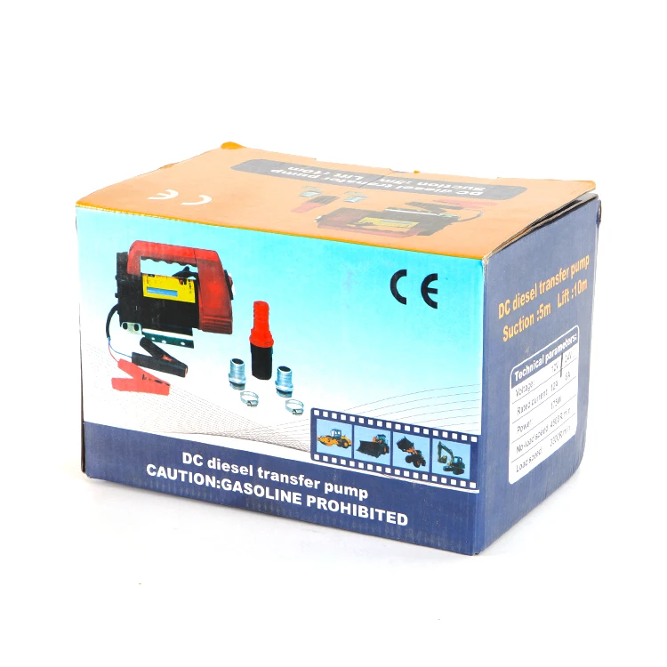 
4 Inch Electric Transfer Fuel Kerosene Oil Commercial 12v Dc Portable Diesel Water Pump 