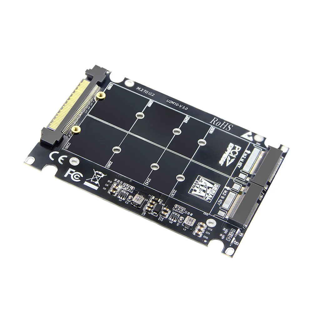 High Speed Storage 32GBPS GEN 3 NVME NGFF SSD to U.2 Adapter Card