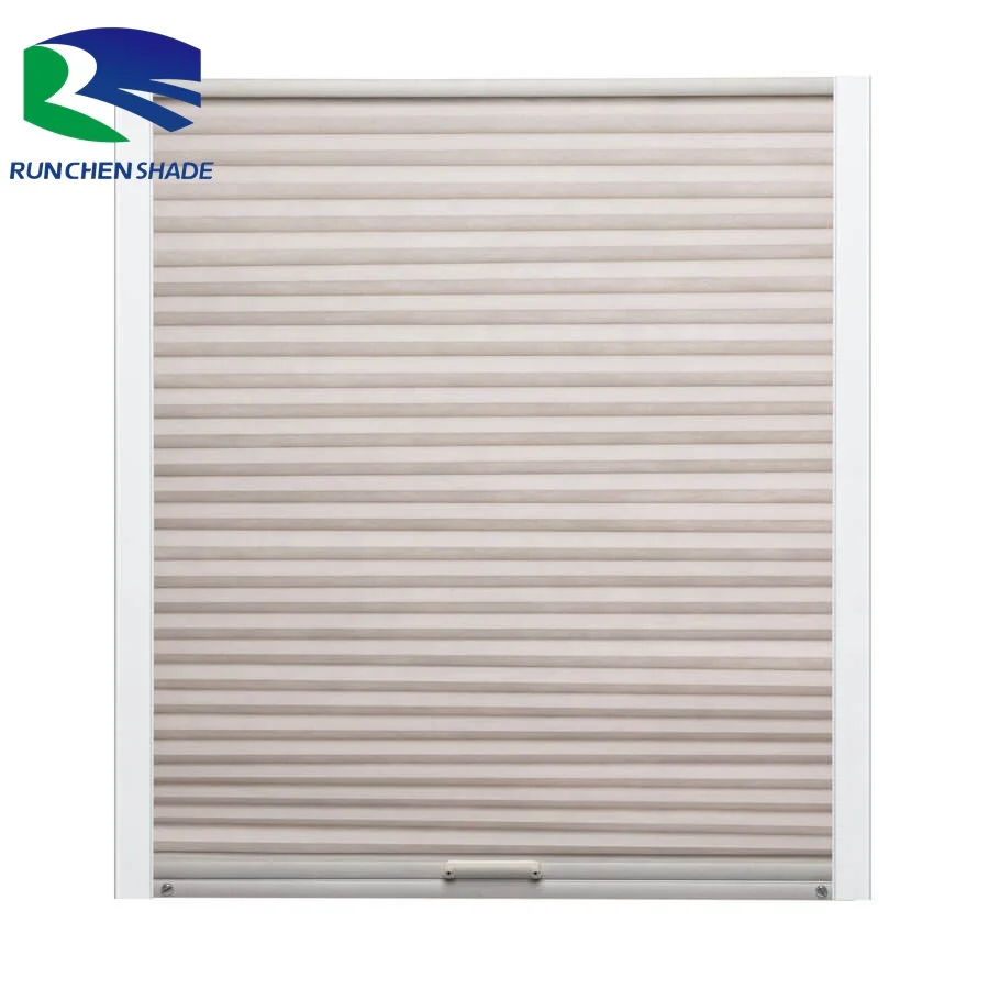Motorized Skylight Roof Window Cellular Honeycomb Half Blackout Waterproof Blinds Curtain for Skylight Glass Room Sloping Roof R