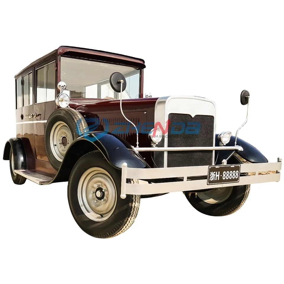 High Quality Brand New Electric Classic Vintage Retro Antique Car Factory Price Special Transportation