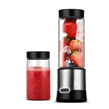 Custom Logo Fresh Juice Portable Blenders and Mini Fruit Smoothie Milkshake Mixer Bottle Blander Licuadora Portable Juicer
