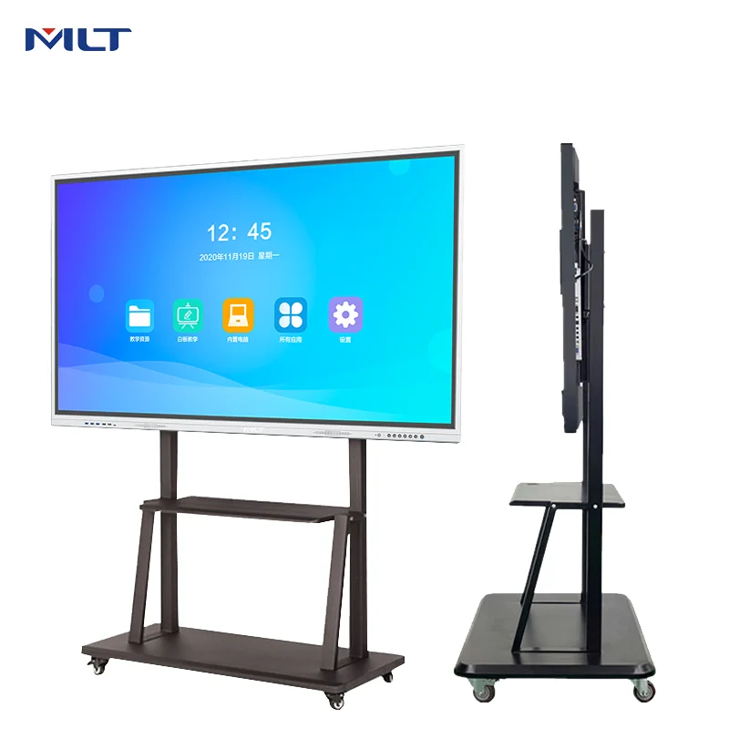 Education Training Equipment Portable Digital Wifi Dual System Touch Screen Smart Interactive Whiteboard Electronic Smart Board
